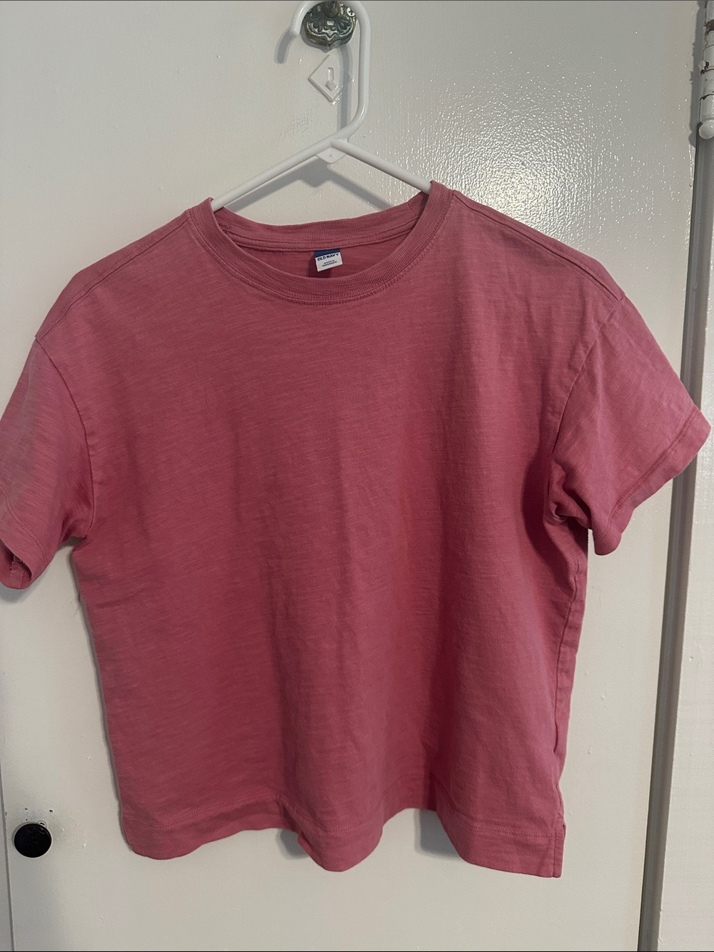 Old Navy Rose-Pink Short Sleeve Crew Tee